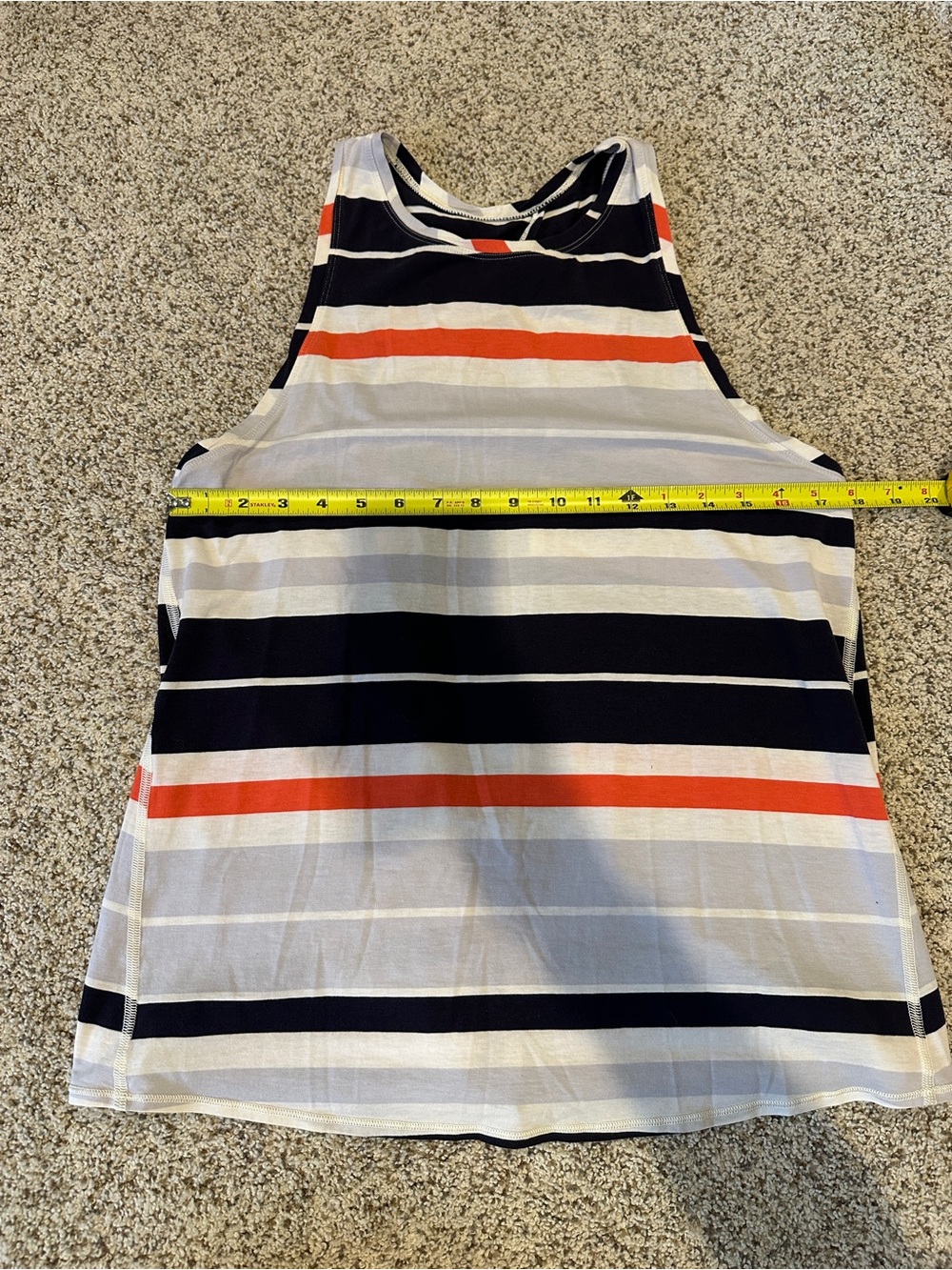 lululemon Striped Racerback Tank - Picture 4 of 6